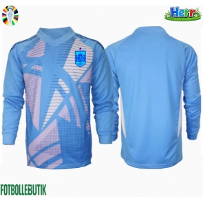 Spanien Målvakt Hemmatröja EM 2024 Långärmad